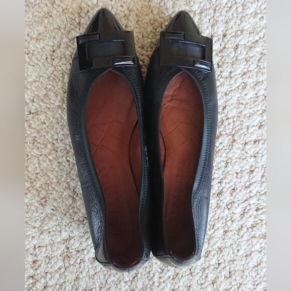 Hispanitas Joy Is A Choice Black Block Heel Point Toe heels Size 38 - Picture 2 of 10